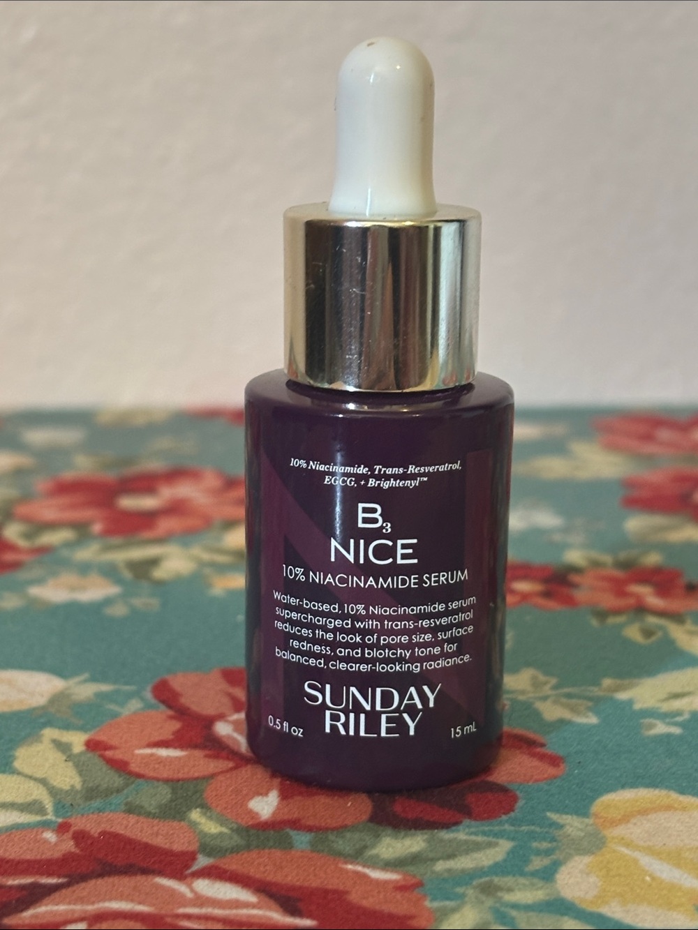 Sunday Riley B Nice Niacinamide Serum, NWOB